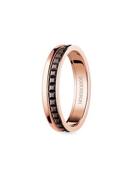 Boucheron Unisex Quatre Classique Two-Tone 18K Gold Wedding Band