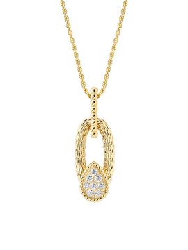 Boucheron Women's Serpent Bohème Vintage 18K Yellow Gold & 0.32 TCW Diamond Pendant Necklace