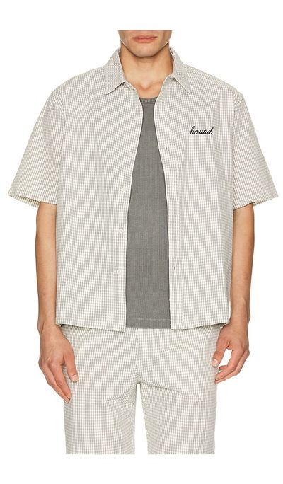 Bound Bound Gingham Cropped Shirt