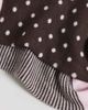 Boux Avenue Boux Avenue 2 pack socks in striped and spot print in neutral brown - 2