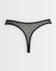 Boux Avenue Boux Avenue 3 pack flocked thongs in blue/black/pink-Multi - 2