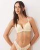Boux Avenue Boux Avenue Aliyah padded plunge bra in butter yellow - 1