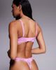 Boux Avenue Boux Avenue all over lace plunge bra in pink-Multi - 4