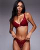 Boux Avenue Boux Avenue Amber plunge bra in red - 3