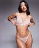 Boux Avenue Boux Avenue Beau plunge bra with all over embroidery in pink - part of a set - 1