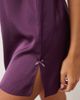 Boux Avenue Boux Avenue Daisy satin chemise in purple - 4