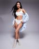 Boux Avenue Boux Avenue floral embroidered bralette in ivory-White - 2