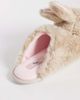 Boux Avenue Boux Avenue fluffy bunny slippers in beige-Neutral - 3