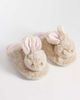Boux Avenue Boux Avenue fluffy bunny slippers in beige-Neutral - 4