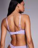 Boux Avenue Boux Avenue Iris sophisticated eyelash lace balconette bra in purple-Multi - 4