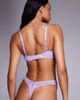 Boux Avenue Boux Avenue Iris sophisticated eyelash thong in purple-Multi - 2