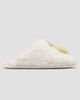 Boux Avenue Boux Avenue lemon mule slippers in ivory-White - 3