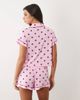 Boux Avenue Boux Avenue modal shorts pajama set in pink polka dot - 4