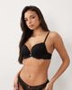 Boux Avenue Boux Avenue Mollie lace plunge bra in black - 2