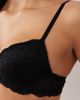 Boux Avenue Boux Avenue Mollie lace plunge bra in black - 3