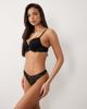 Boux Avenue Boux Avenue Mollie lace thong in black - 1
