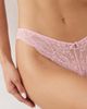 Boux Avenue Boux Avenue Mollie lace thong in rose pink - 3
