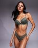 Boux Avenue Boux Avenue Molly plunge bra in green - part of a set - 4