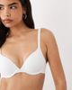 Boux Avenue Boux Avenue padded microfibre plunge T-shirt bra in white - 2