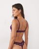 Boux Avenue Boux Avenue Rayanne balconette lace underwire bra in plum-Purple - 4