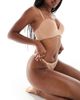 Boux Avenue Boux Avenue Strapless microfiber multiway padded bra in beige-Neutral - 2