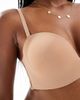 Boux Avenue Boux Avenue Strapless microfiber multiway padded bra in beige-Neutral - 3