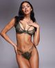 Boux Avenue Boux Avenue strappy sexy hardware g-string in green - part of a set - 1