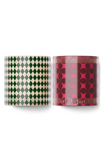 Boy Smells Boy Smells Holiday Votive Duo Candle Set 