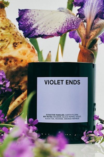 Boy Smells Violet Ends Boxed Glass Candle