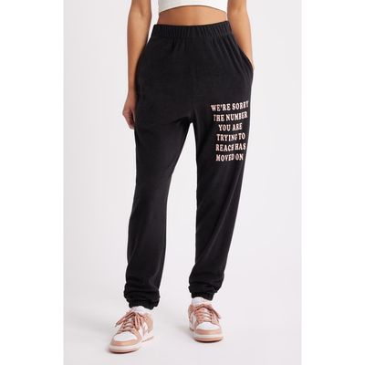 BOYS LIE 1-800 Boys Lie Mac Slim Brushed Terry Joggers