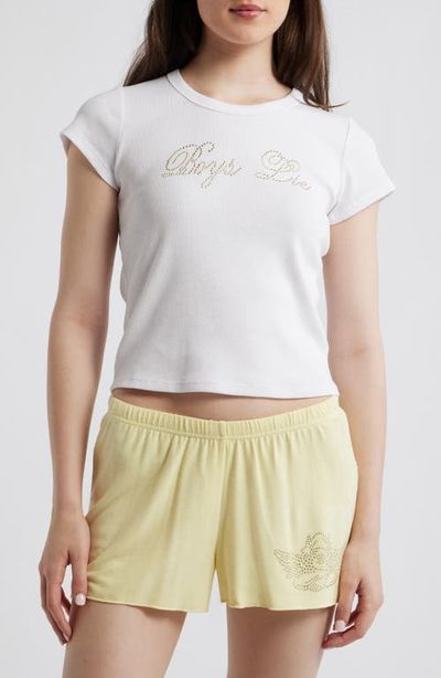 BOYS LIE BOYS LIE Boys Will Be Boys Crop T-Shirt