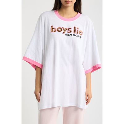 BOYS LIE BOYS LIE Caitlyn Coded Boyfriend Graphic T-Shirt