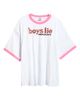 BOYS LIE BOYS LIE Caitlyn Coded Boyfriend Graphic T-Shirt - 5