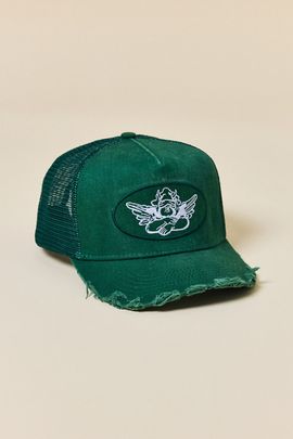 Boys Lie Boys Lie Fly Boys Lie Trucker Hat in Green, Women's at Urban Outfitters