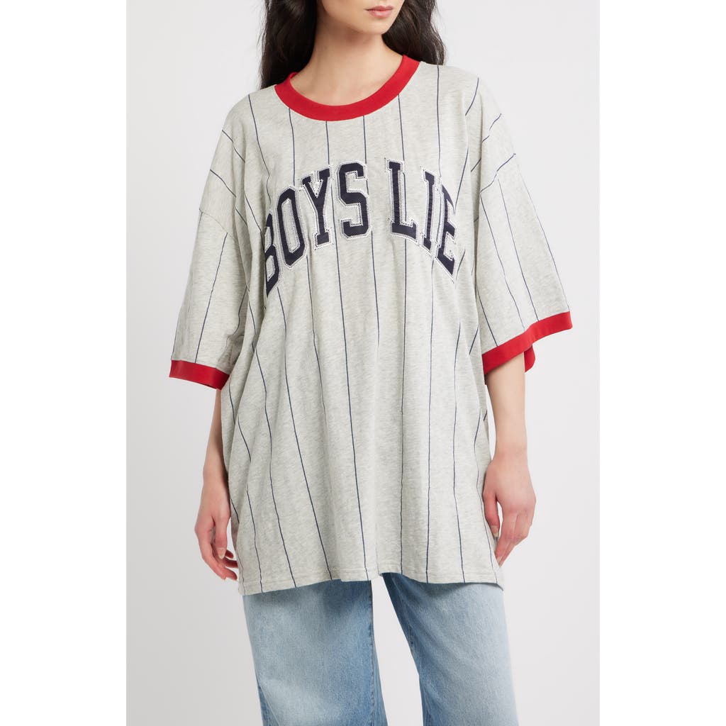 BOYS LIE BOYS LIE Game Changer Boyfriend Slub T-Shirt