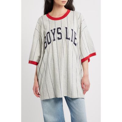 BOYS LIE BOYS LIE Game Changer Boyfriend Slub T-Shirt