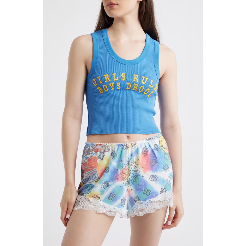 BOYS LIE BOYS LIE Girls Rule Boys Drool Rib Tank