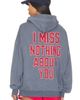 Boys Lie Boys Lie I Miss Nothing About You Harley Zip-up Hoodie - 1