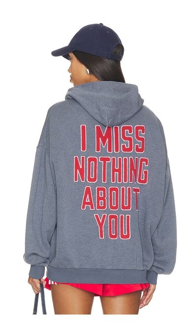 Boys Lie Boys Lie I Miss Nothing About You Harley Zip-up Hoodie