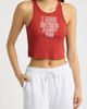 BOYS LIE BOYS LIE I Miss Nothing Graphic Crop Tank - 1