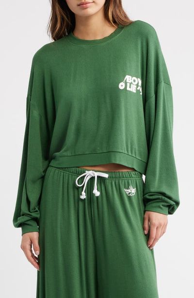 BOYS LIE BOYS LIE Kara Crewneck Crop Sweatshirt