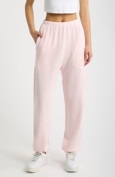 BOYS LIE BOYS LIE Kimmy Waffle Knit Jogger Sweatpants