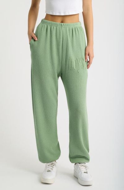 BOYS LIE BOYS LIE Kimmy Waffle Knit Joggers