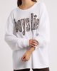 BOYS LIE BOYS LIE Manhunt Graphic Long Sleeve Thermal T-Shirt - 1