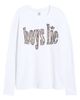 BOYS LIE BOYS LIE Manhunt Graphic Long Sleeve Thermal T-Shirt - 5