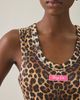 Boys Lie Boys Lie Name 'Em Caitlin Randy Cropped Tank Top in Brown, Women's at Urban Outfitters - 2