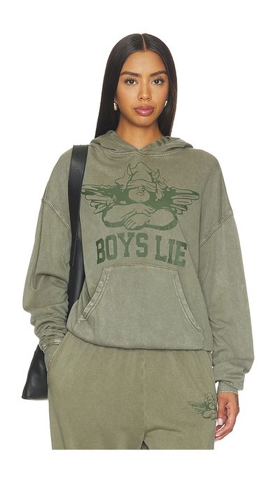 Boys Lie Boys Lie Old School Racer Hoodie