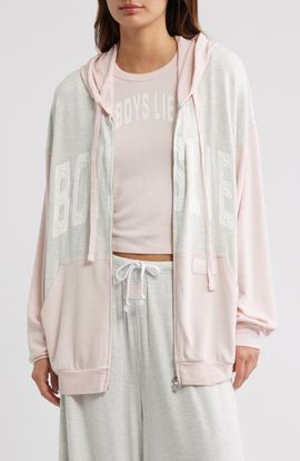 BOYS LIE BOYS LIE Pinky Promise Harley Full Zip Hoodie