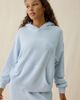 Boys Lie Boys Lie Racer Cowboys Lie Graphic Thermal Hoodie Sweatshirt in Light Blue, Women's at Urban Outfitters - 2