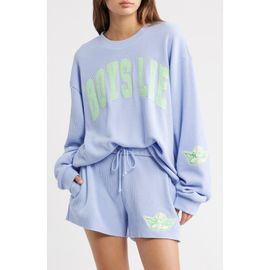 BOYS LIE BOYS LIE Razzle Dazzle Graphic Waffle Sweatshirt